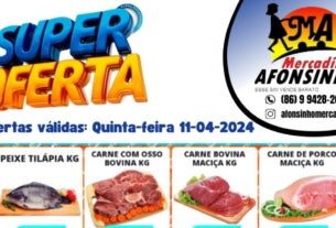 super oferta no mercadinho afonsinho