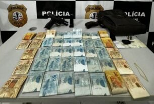 Criminosos roubam quase R$ 50 mil em saidinha bancária no Maranhão; três são presos com pistola