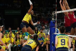 Brasil derrota EUA por 3 sets a 1 na Liga das Nações Feminina