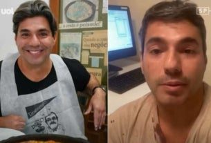 Chef Felipe Bronze é agredido após reagir a assalt