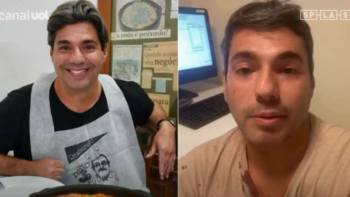Chef Felipe Bronze sofre assalto - Relato de Incidente Violento