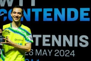 Hugo Calderano conquista título do WTT Contender Rio
