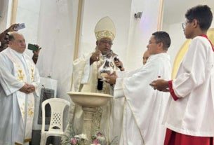 Padre Antonio Carlos é recebido em Amarante com Mi