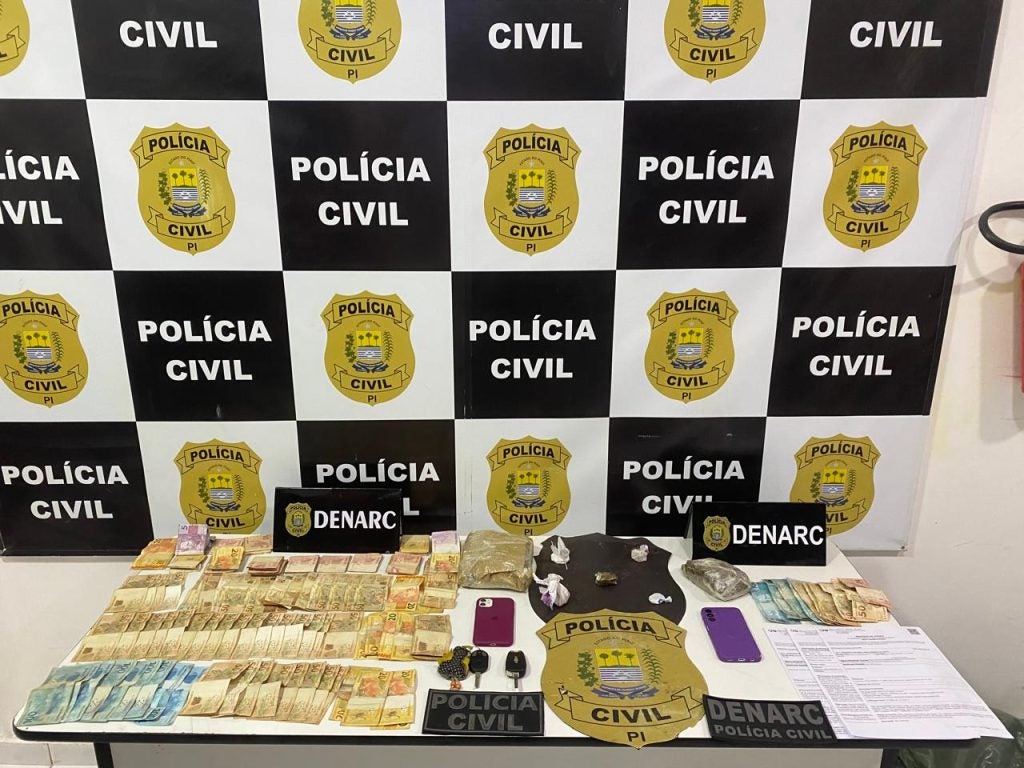 Polícia Civil prende homem por tráfico de drogas e três homicídios em Teresina