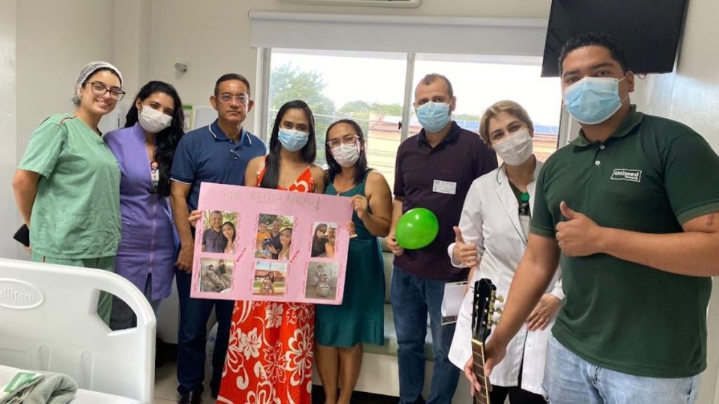 'Renasci dela novamente', diz filha após receber doação de rim da Mãe em hospital de Teresina