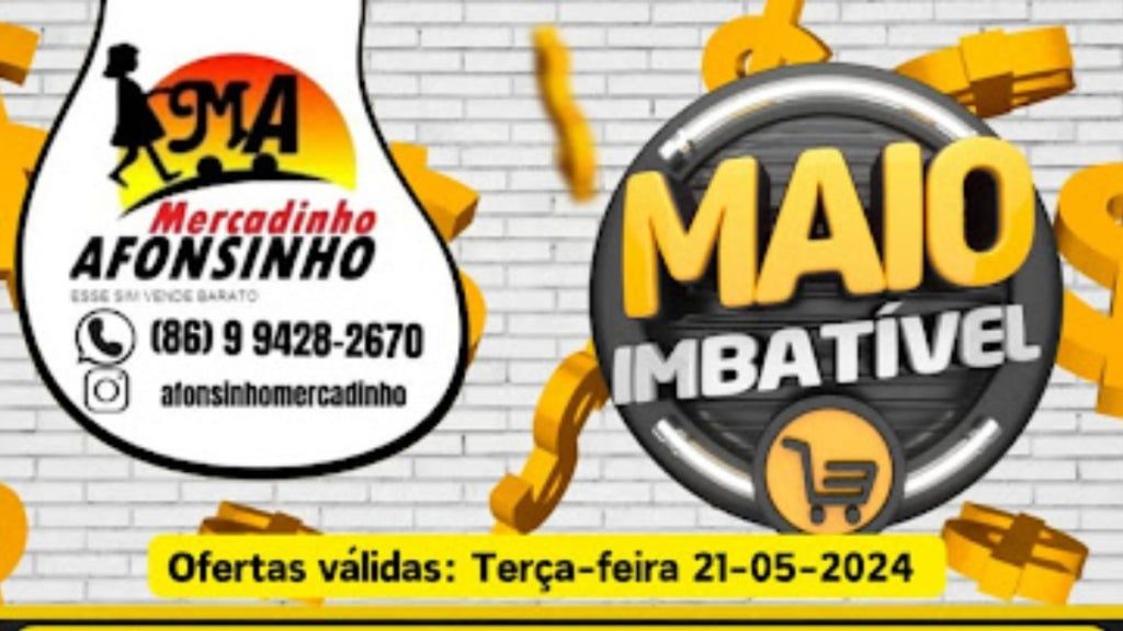 maio imbatível no mercadinho afonsinho, em regeneração