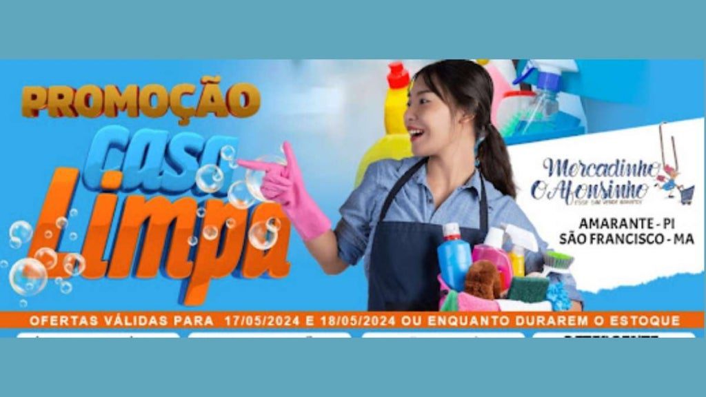promoção casa limpa no afonsinho
