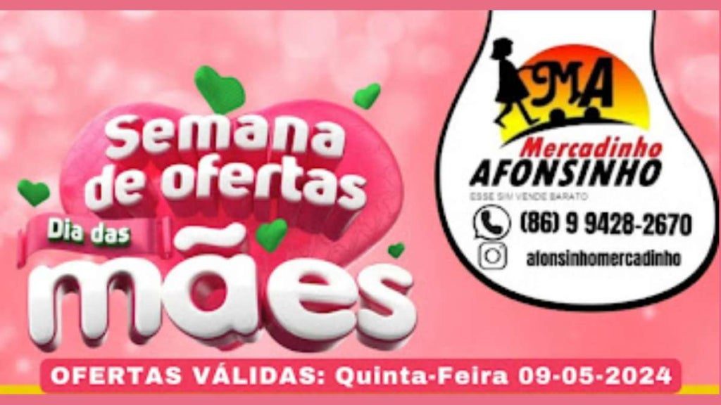 semana de ofertas dia das mães