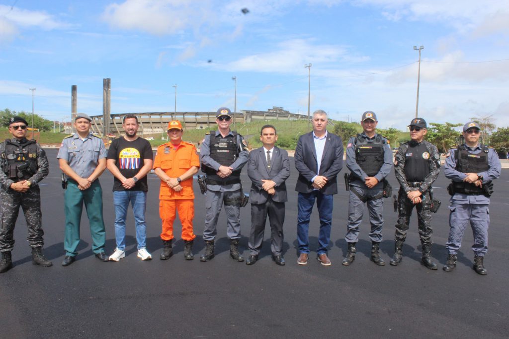 POLÍCIA CIVIL PARTICIPA DE VISTORIA TÉCNICA NO ESPAÇO BUMBA MEU SÃO JOÃO NO COMPLEXO CASTELÃO