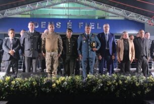 DELEGADO-GERAL JAIR PAIVA PARTICIPA DE SOLENIDADE DE COMEMORAÇÃO AO 188 ANOS DA POLÍCIA MILITAR DO MARANHÃO