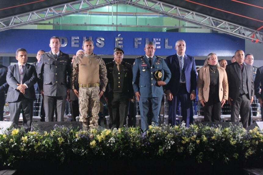 DELEGADO-GERAL JAIR PAIVA PARTICIPA DE SOLENIDADE DE COMEMORAÇÃO AO 188 ANOS DA POLÍCIA MILITAR DO MARANHÃO