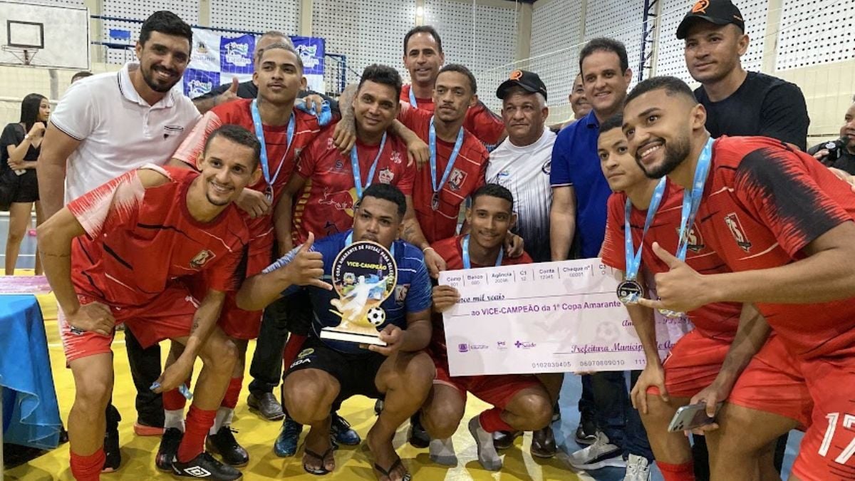 Amarante é campeã da I Copa Amarante de Futsal no Mirandão!