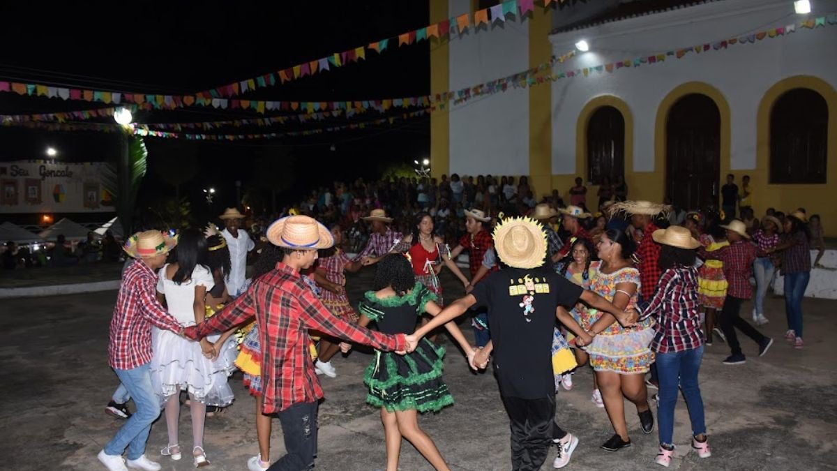 Arraiá do Seu Gonçalo, em Amarante; fotos das quadrilhas!