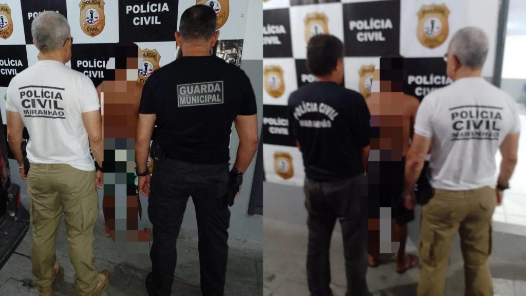 EM SÃO JOSÉ DE RIBAMAR, POLÍCIA CIVIL PRENDE DOIS INDIVÍDUOS POR ASSALTAR RESIDÊNCIA DE POLICIAL MILITAR