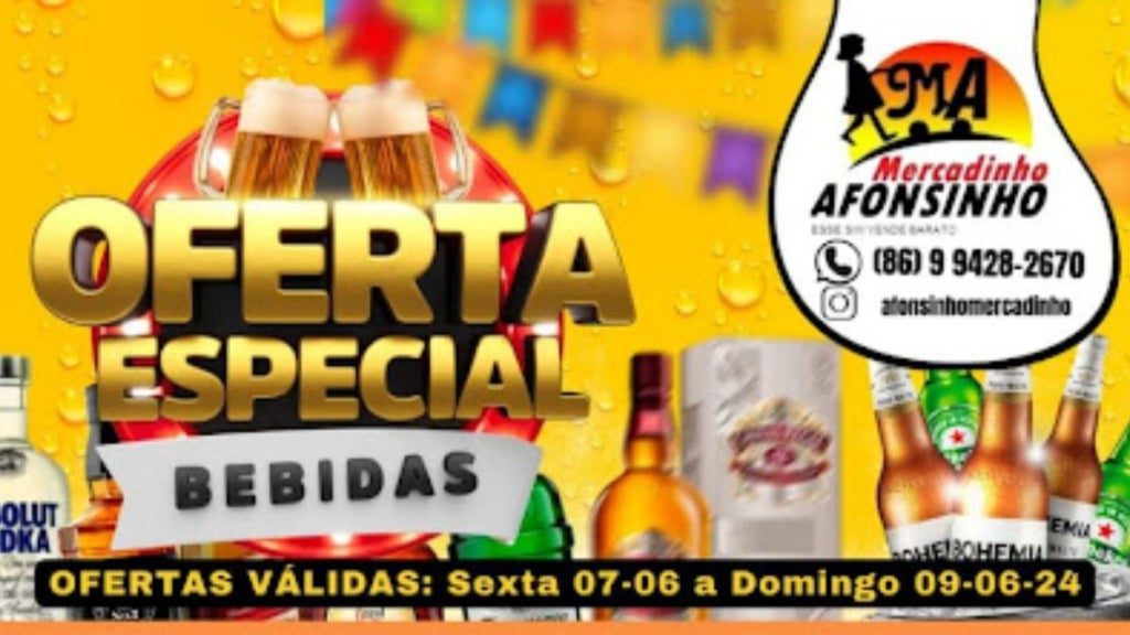 Está na hora de economizar com o Arraiá de Ofertas do Mercadinho Afonsinho, em Regeneração