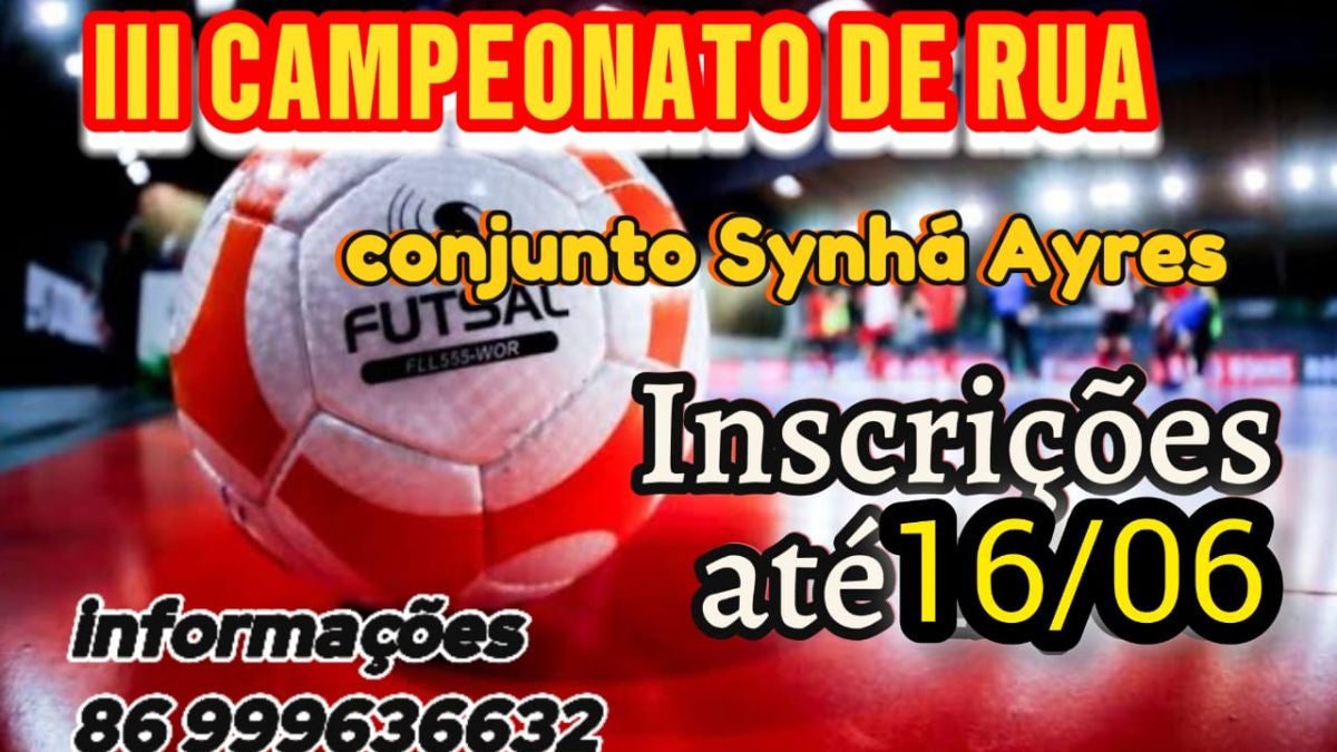 III campeonato de rua