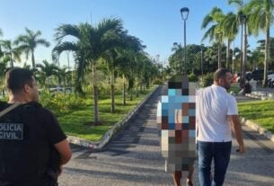 NO CENTRO DE SÃO LUÍS, POLÍCIA CIVIL PRENDE SUSPEITO DE PARTICIPAÇÃO EM SEQUESTRO DE EMPRESÁRIO