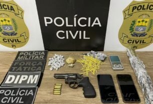 Polícia Civil prende homens envolvidos em facção criminosa em Luís Correia