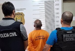 Polícia Civil realiza prisões por homicídio e roubo na cidade de Corrente