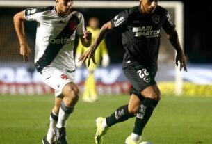 Vasco arranca empate com o Botafogo em São Januário