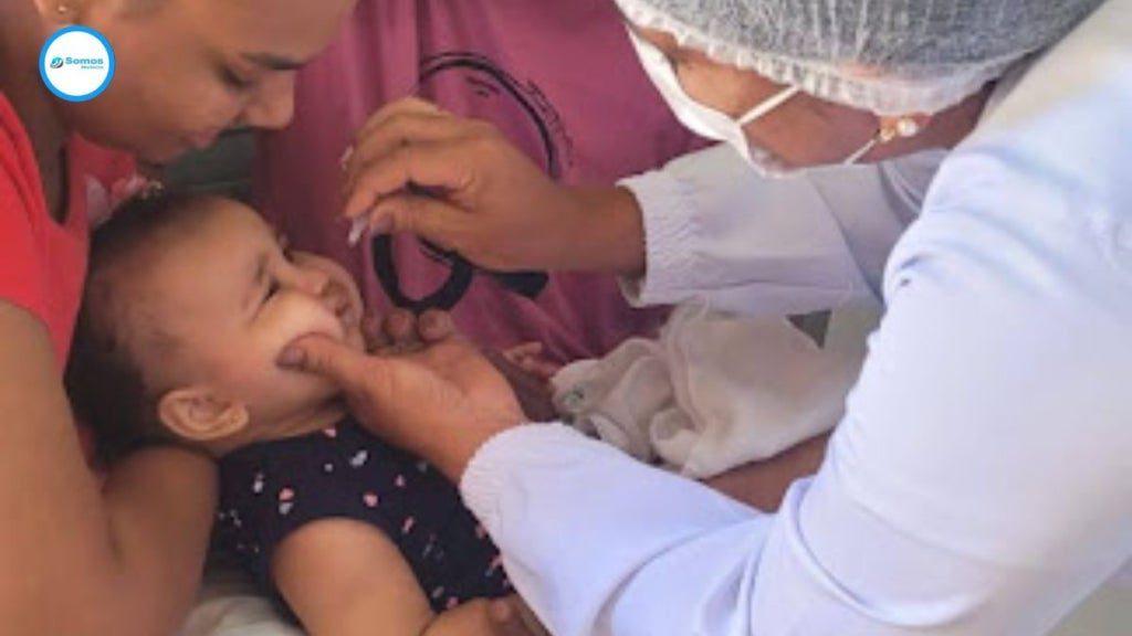 campanha de vacinação contra paralisia infantil