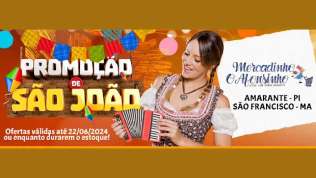 celebre o são joão no mercadinho afonsinho
