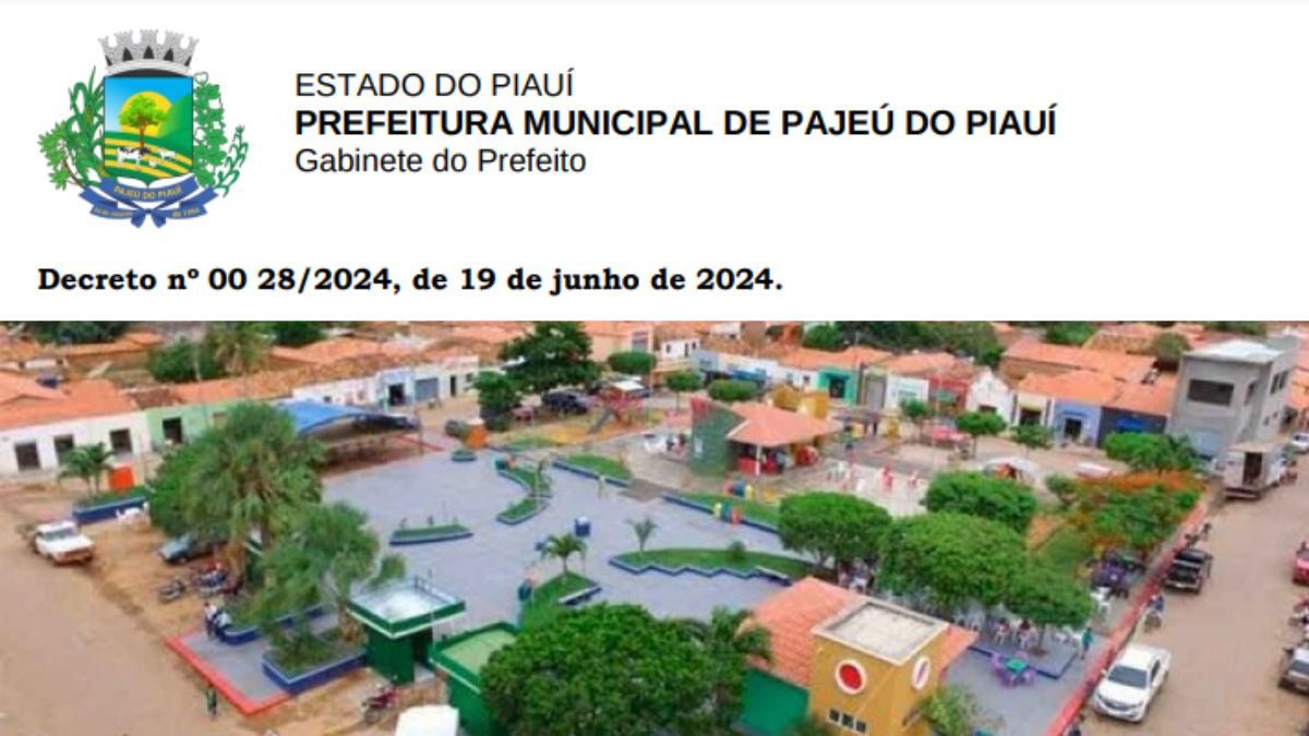 decreto da prefeitura de pajeú do piauí