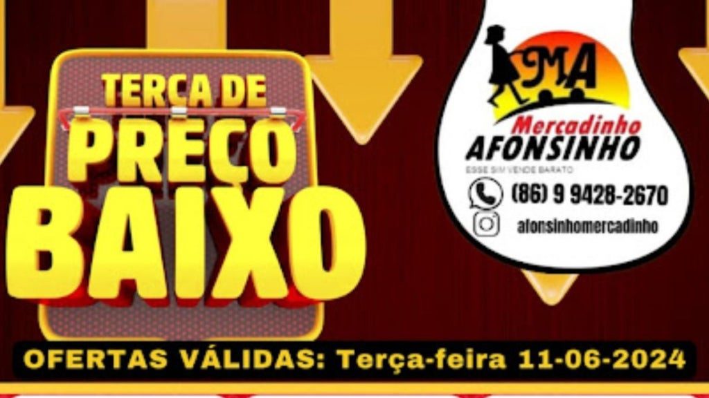 super terça imperdível no mercadinho afonsinho