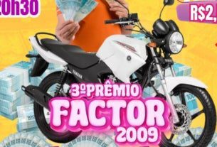 Ganhe uma Moto Factor na Segunda da Sorte!