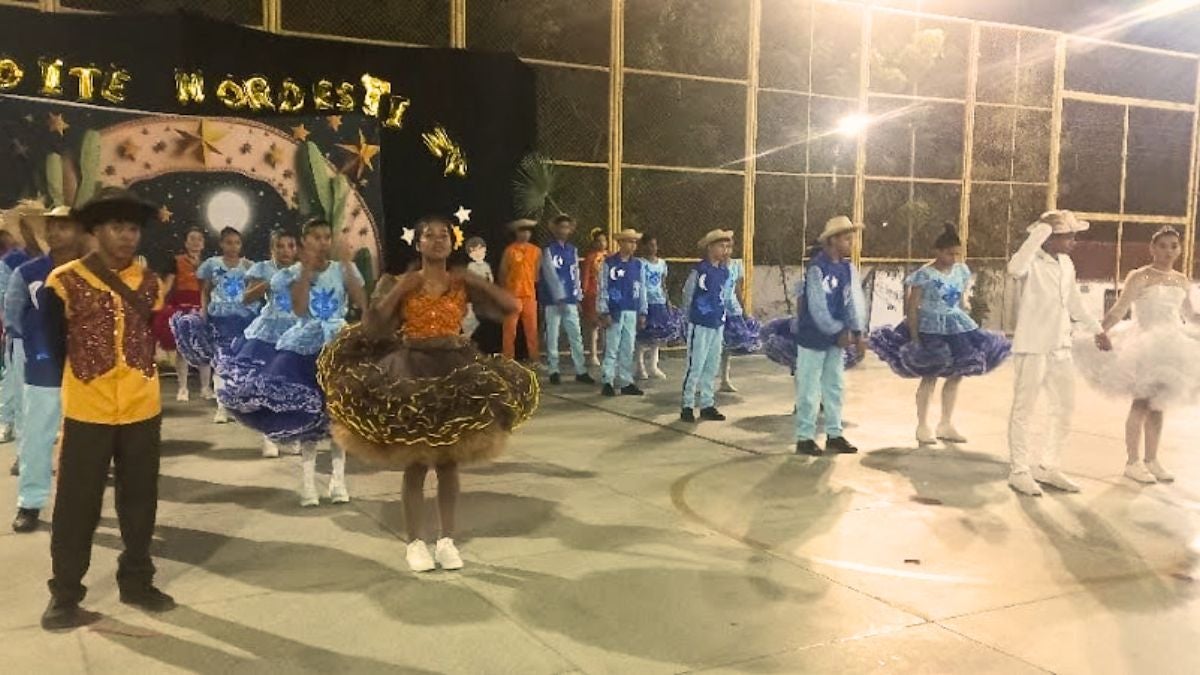 Noite Nordestina na Escola Bernardino Viana celebra a cultura regional em São Francisco do MA