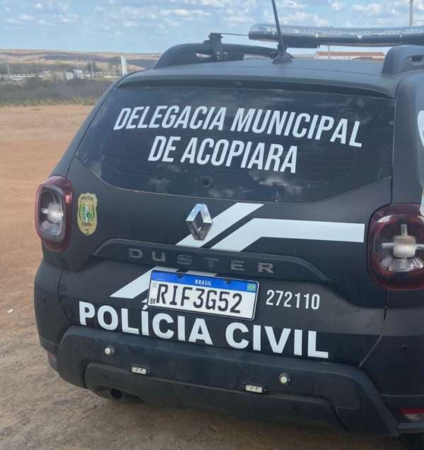 PCCE captura suspeito que estava sendo investigado por roubo com emprego de arma de fogo