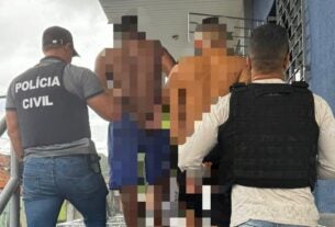 POLÍCIA CIVIL PRENDE DUPLA SUSPEITA DE ROUBAR RESIDÊNCIA DE IDOSOS NO BAIRRO DO COHASERMA