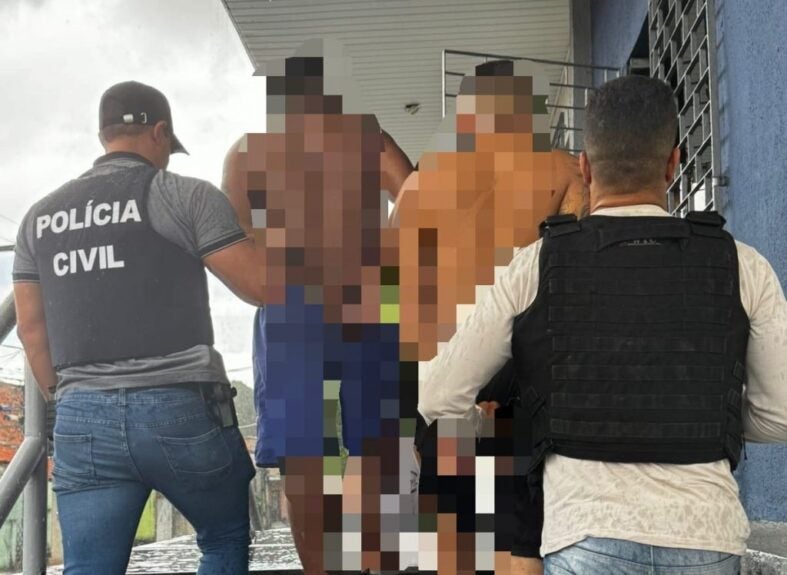 POLÍCIA CIVIL PRENDE DUPLA SUSPEITA DE ROUBAR RESIDÊNCIA DE IDOSOS NO BAIRRO DO COHASERMA