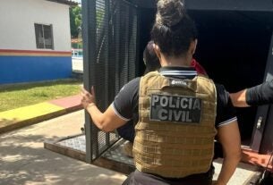 POLÍCIA CIVIL PRENDE HOMEM POR VIOLÊNCIA DOMÉSTICA EM VITÓRIA DO MEARIM