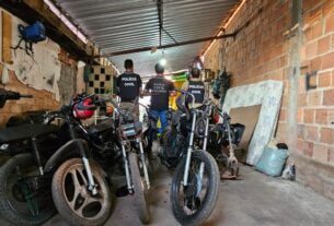 POLÍCIA CIVIL PRENDE SUSPEITO POR FURTAR MOTOCICLETA EM AMARANTE DO MARANHÃO