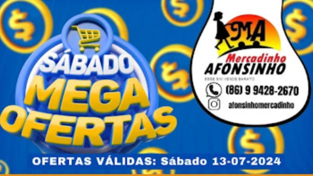 Sábado de Mega ofertas no afonsinho, em Regeneração