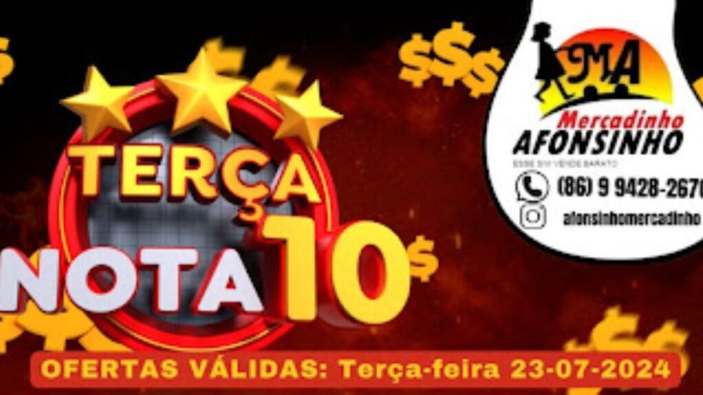 Terça Nota 10 do Mercadinho Afonsinho