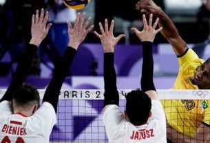 Vôlei: seleção masculina leva virada da Polônia, o 2º revés em Paris