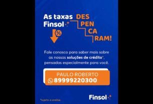 as taxas despencaram com a finsol