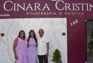 inauguração - clínica cinara cristina fisioterapia e estética