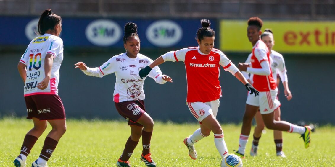 Inter e Ferroviária ficam no 1 a 1 nas quartas do Brasileiro Feminino