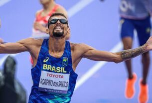 Júlio César Agripino é ouro e bate recorde mundial na corrida dos 5 km