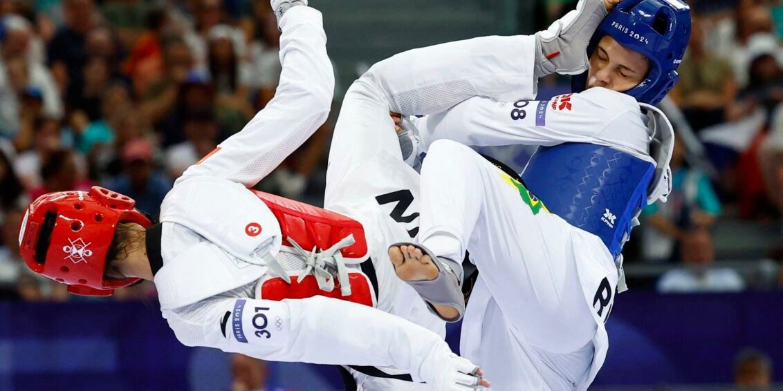 Maria Clara perde no Taekwondo, mas ainda tem chance para o bronze