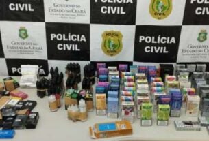 Operação da Polícia Civil resulta em prisões e apreensão de cigarros eletrônicos em Limoeiro do Norte