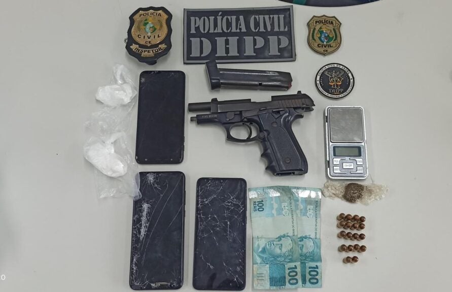 Polícia Civil captura investigado por integrar grupo criminoso no bairro Vila Velha