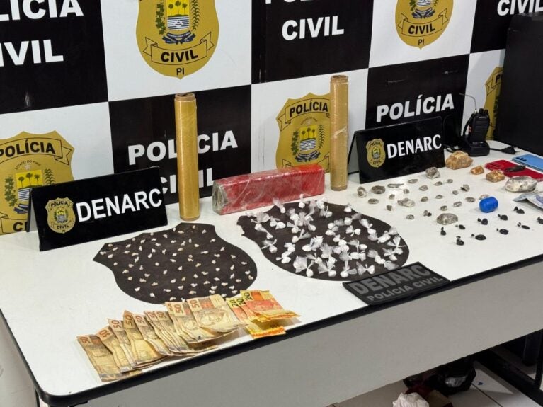 Polícia Civil cumpre 21 mandados de busca e prende 9 pessoas por tráfico de drogas em Teresina