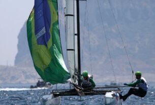 Vela: Brasil se garante nas medal races das classes Nacra e 470