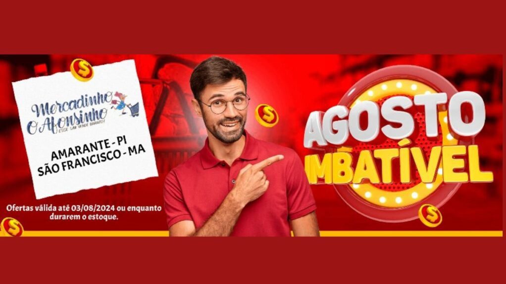 agosto imbatível no mercadinho afonsinho