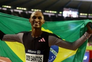 Alison dos Santos termina 2024 como bicampeão da Diamond League