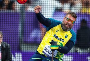 Bronze de André Rocha no lançamento de disco é medalha 400 do Brasil